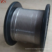 6x19 fc galvanizado 2mm cable de acero